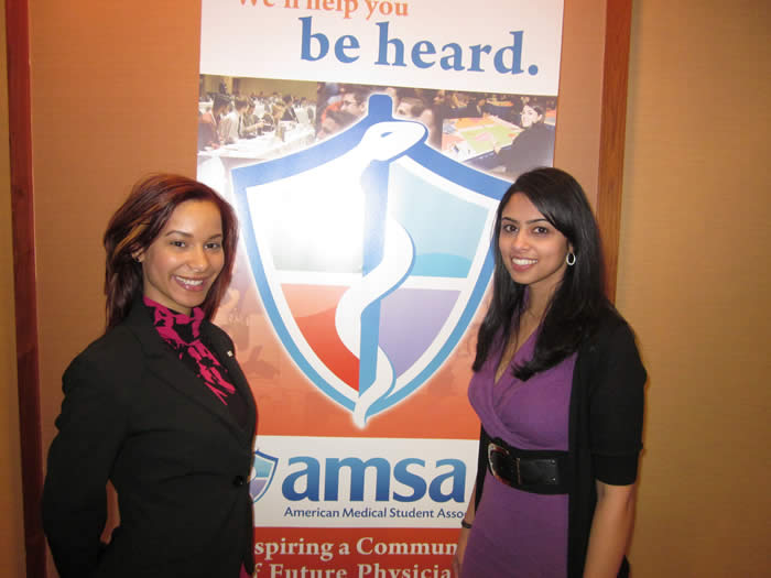 AMSA student leaders