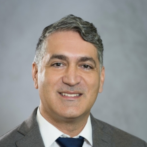 A headshot of Rutgers professor Ali Rashidbaigi