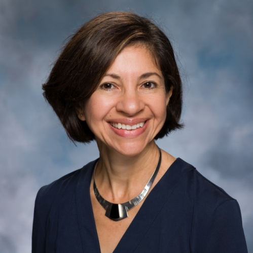 A headshot of Rutgers professor Martha Soto