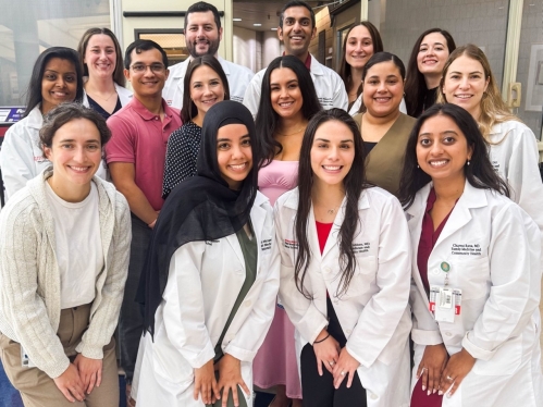 Group photo of family medicine residents 