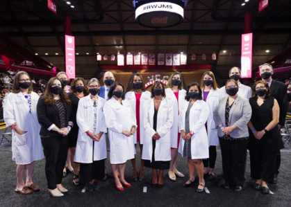 Members of the Office of Education pose for a group photo