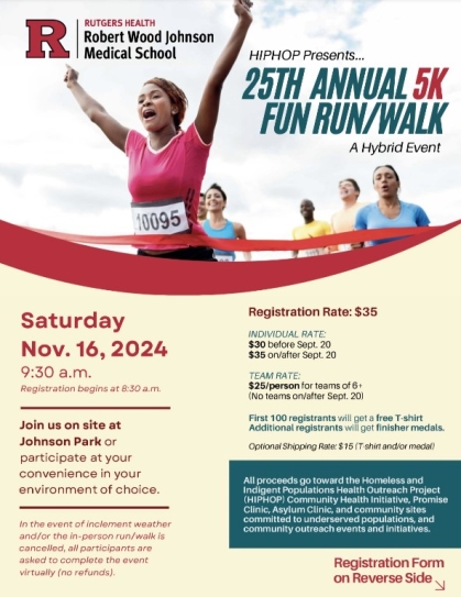 HIPHOP 5K Run Flyer