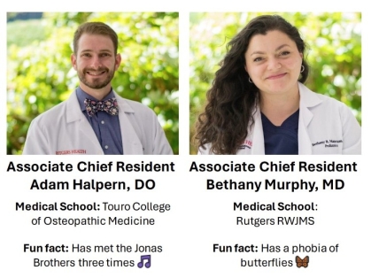 Photo of Pediatric Residency Chiefs 2025