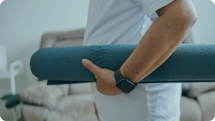 Geriatrics Who We Are Image Yoga Mat