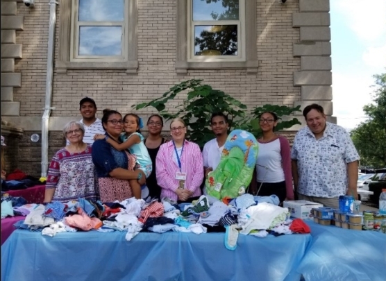 Annual Women's Health Institute volunteer event at the New Brunswick Free Public Library 2019