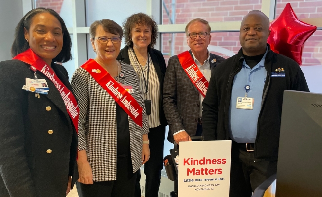 Image of Dean Murtha and others for Kindness Day