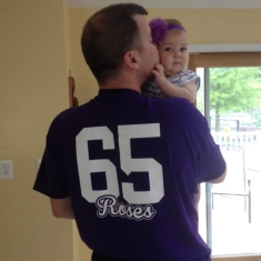 Baby Ella, recently diagnosed with cystic fibrosis, a patient of the Cystic Fibrosis Center