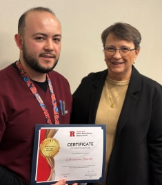 Christian Suarez Employee of the Month