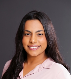 A headshot of Jhillika Patel