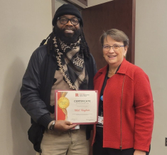 Employee of the Month Bilal Raybon